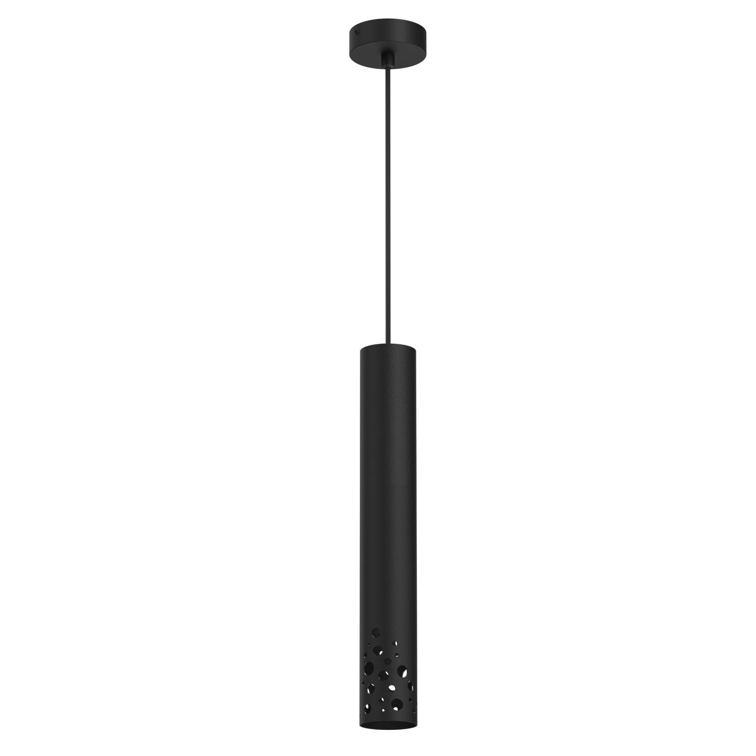 żyrandol Tibia Buble black 1xGU10
