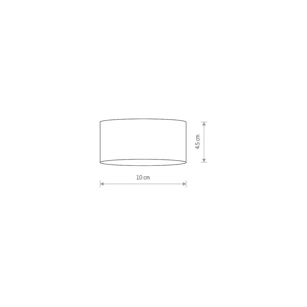 Nowodvorski Lampa downlights natynkowa FLEA 12W only LED 50/60Hz - Stal lakierowana - Biały 8202