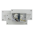 12W Lampa ścienna LED / Barwa:3000K / IP20 / Obudowa: Szara