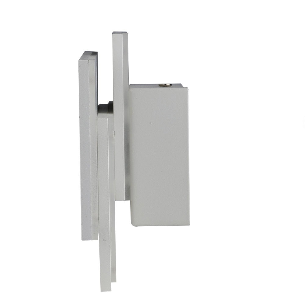 12W Lampa ścienna LED / Barwa:3000K / IP20 / Obudowa: Biała
