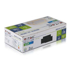 12W Lampa ścienna LED / Barwa:3000K / IP20 / Obudowa: Czarna