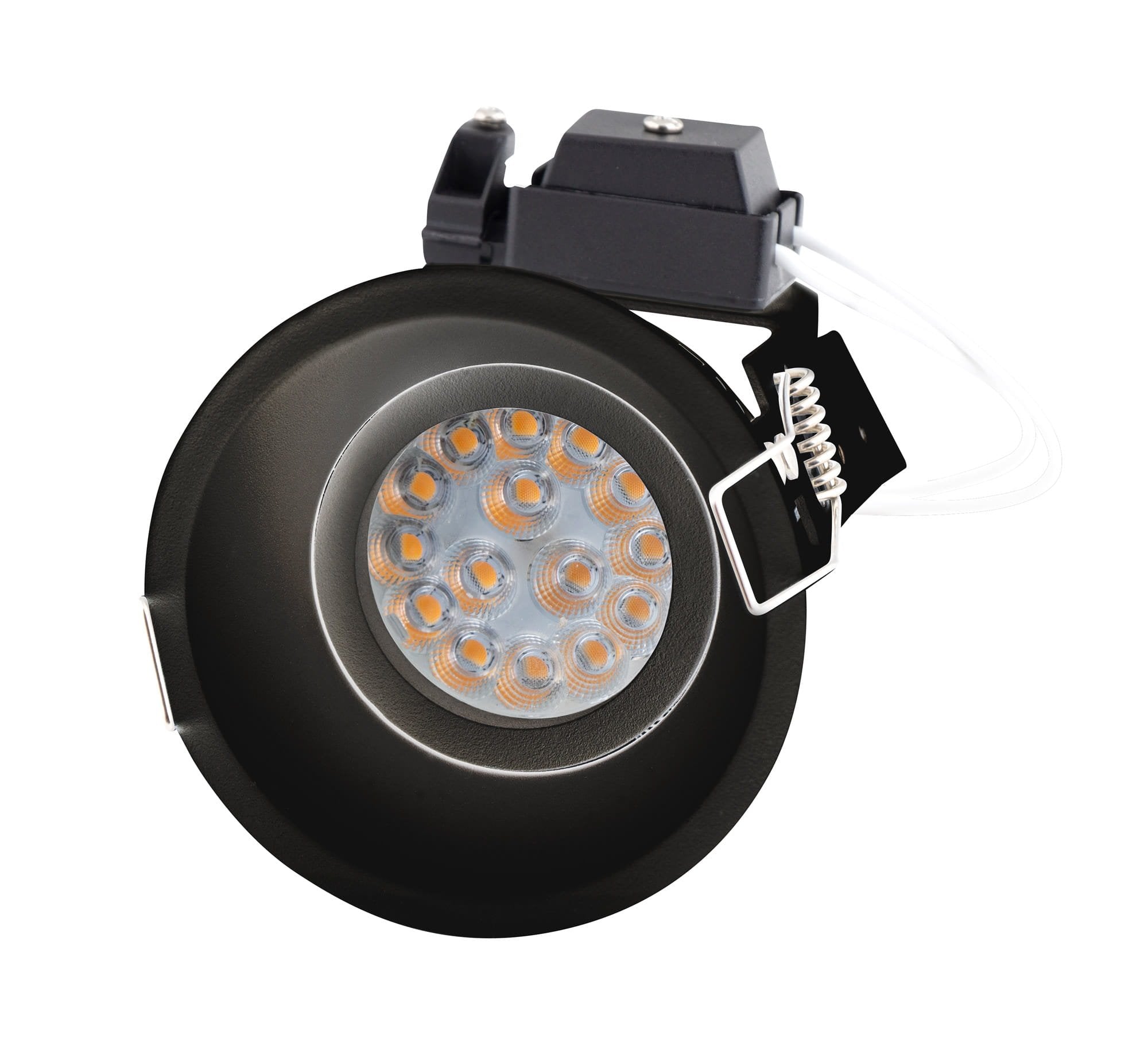 Maxlight Oprawa wpuszczana Deep - Metal - Czarny H0111