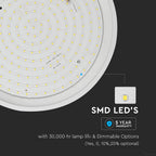 12W Plafon LED slim (Czujnik mikrofalowy) / Chip SAMSUNG / Barwa:4000K