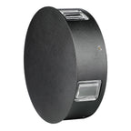 4W Lampa ścienna LED / Barwa:3000K / IP65 / Obudowa: Czarna / Okrągła