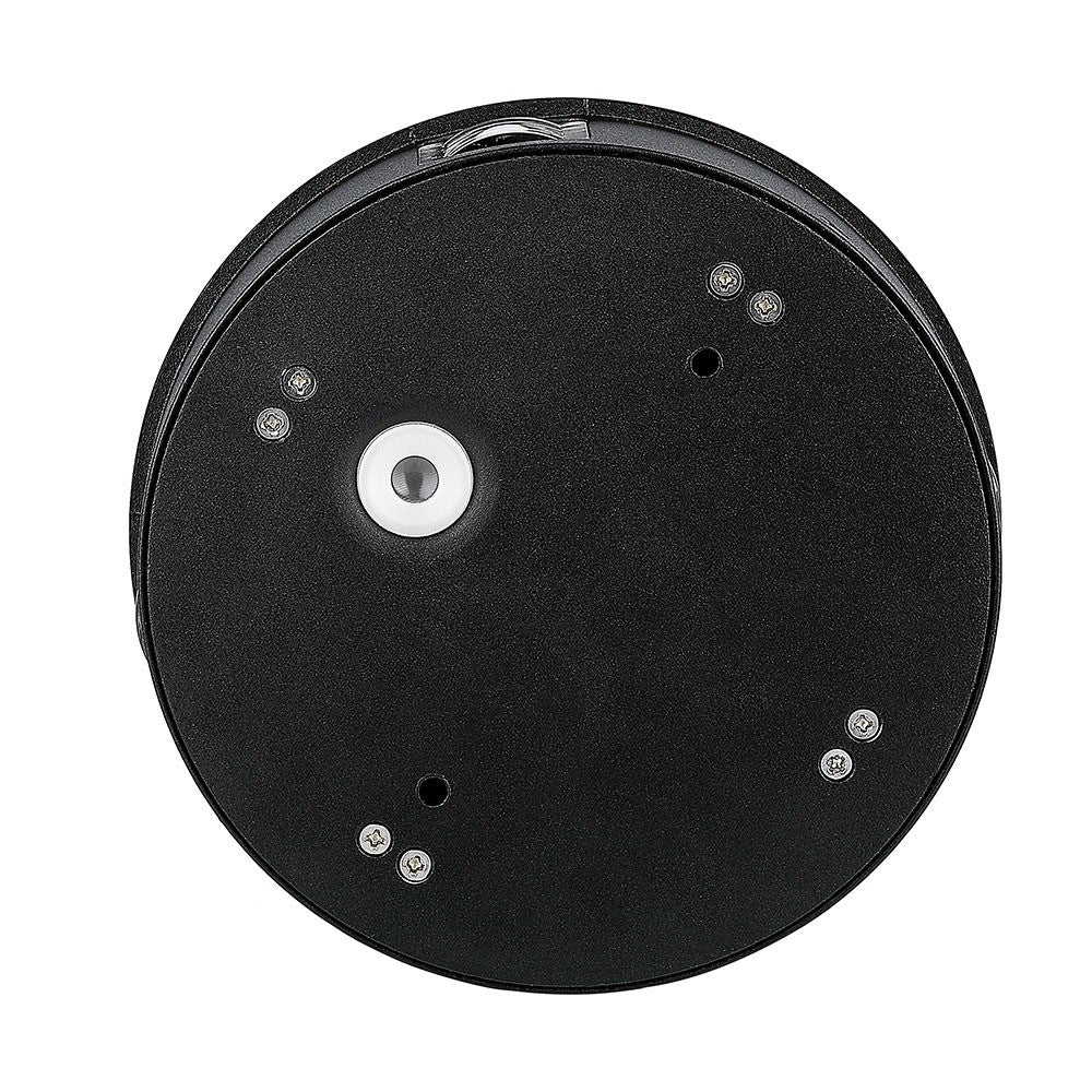 4W Lampa ścienna LED / Barwa:4000K / IP65 / Obudowa: Czarna / Okrągła