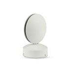 7W Lampa ścienna LED / Barwa:3000K / IP65 / Obudowa: Biała
