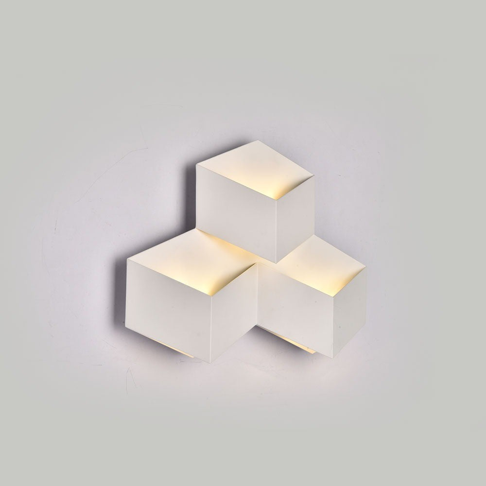 9W Lampa ścienna LED / Barwa:4000K / IP20 / Obudowa: Biała