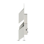 9W Lampa ścienna LED / Barwa:3000K / IP20 / Obudowa: Biała
