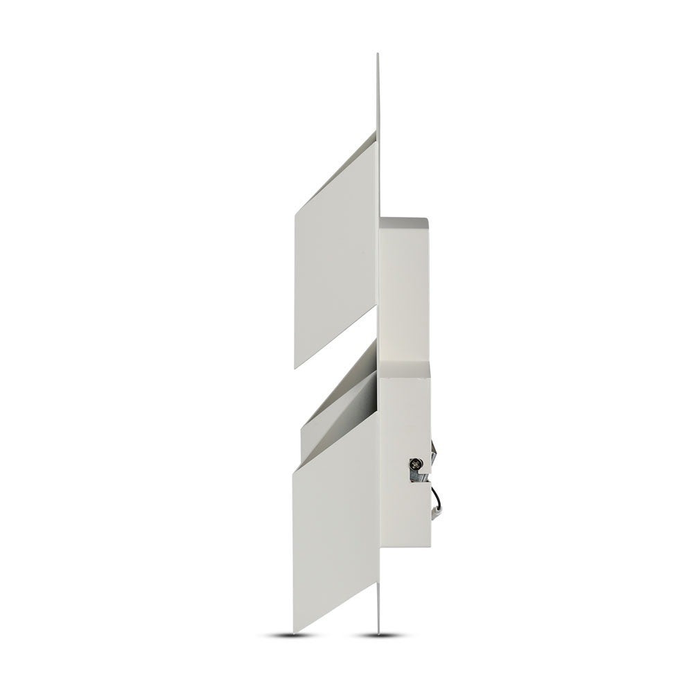 9W Lampa ścienna LED / Barwa:3000K / IP20 / Obudowa: Biała