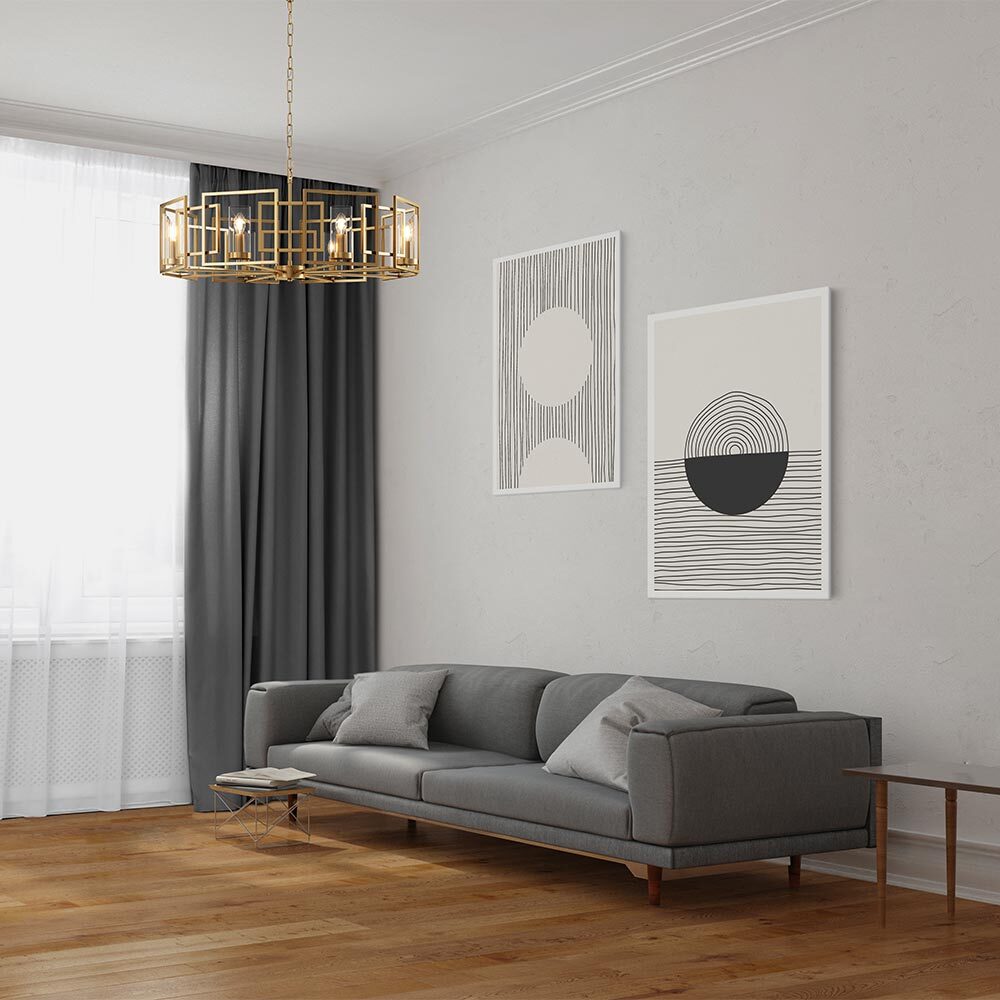 Lampa wisząca Bowi H009PL-08G