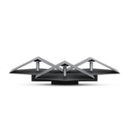 9W Lampa ścienna LED / Barwa:3000K / IP20 / Obudowa: Czarna
