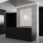 9W Lampa ścienna LED / Barwa:3000K / IP20 / Obudowa: Biała