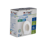 9W Lampa ścienna LED / Barwa:4000K / IP20 / Obudowa: Biała