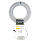 9W Lampa ścienna LED / Barwa:3000K / IP20 / Obudowa: Biała