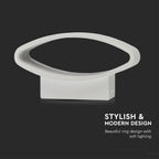 5W Lampa ścienna LED / Barwa:4000K / Obudowa: Biały / IP20