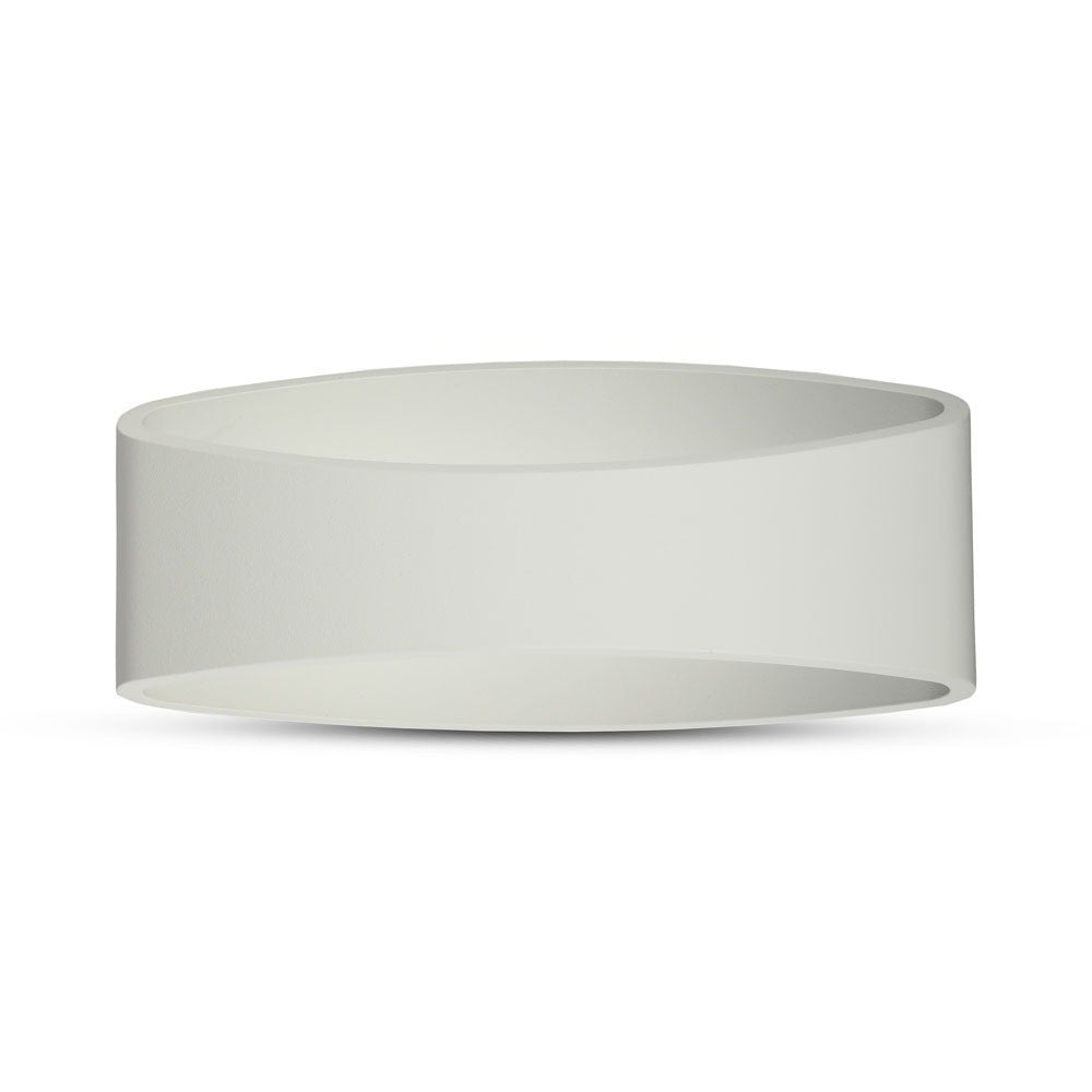5W Lampa ścienna LED / Barwa:4000K / Obudowa: Biały / IP20