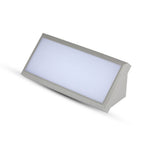 12W Lampa ścienna LED / Ukośna / Barwa:3000K / Obudowa: Szara