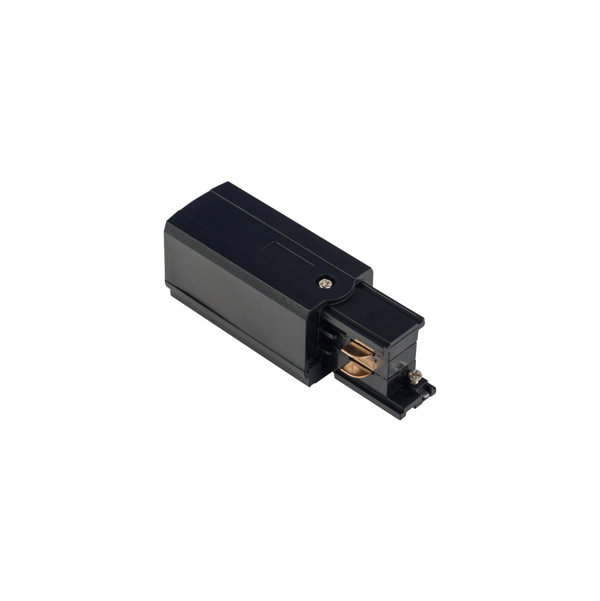 Nowodvorski System szynowy CTLS POWER END CAP, LEFT (PE-L) 3-obwodowy CTLS 16A, 3.7kVA - Tworzywo sztuczne - Czarny