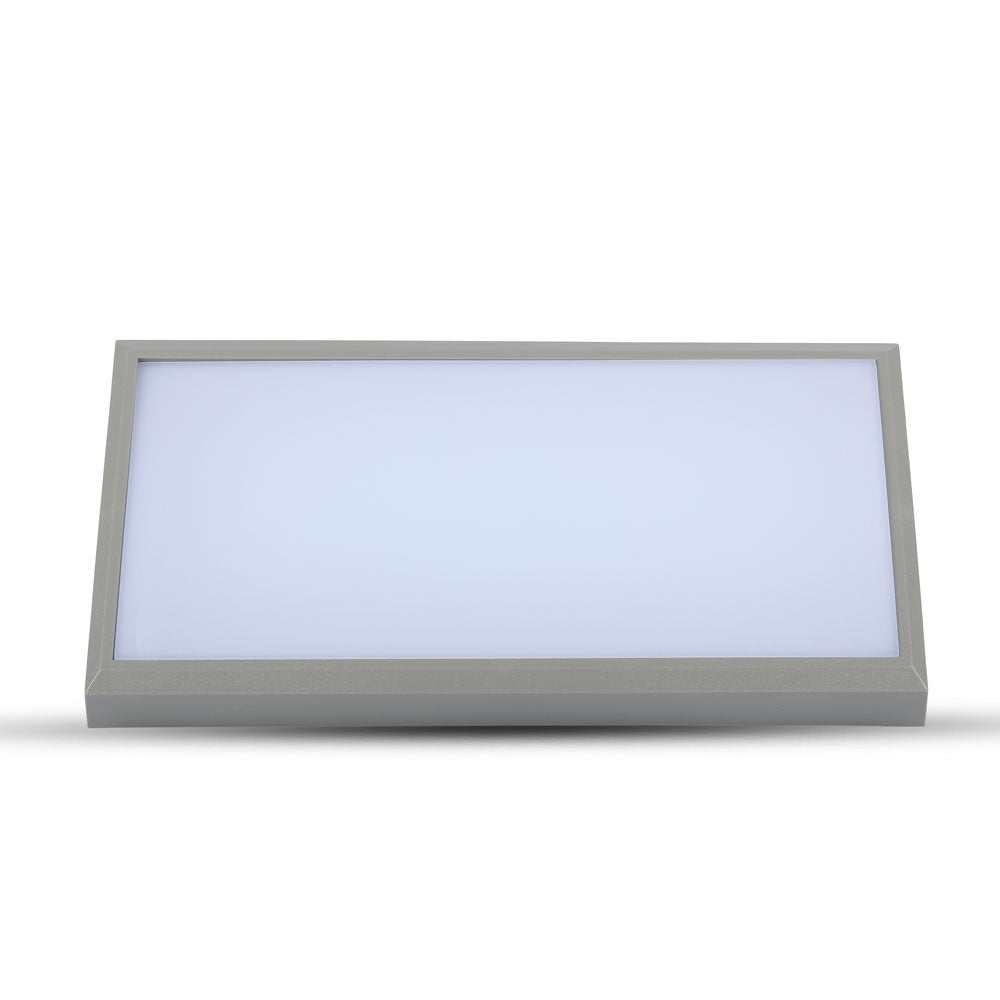 20W Lampa ścienna LED / Barwa:4000K / Obudowa: Szara