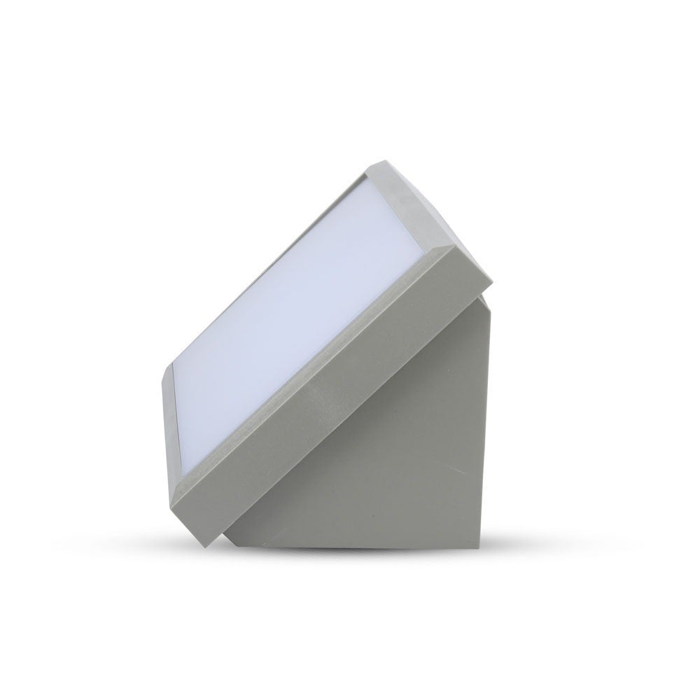 20W Lampa ścienna LED / Barwa:3000K / Obudowa: Szara