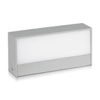 9W Lampa ścienna LED / Kierunek: Góra-Dół / Barwa:4000K / Obudowa: Szary