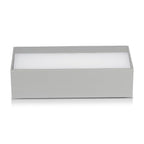 9W Lampa ścienna LED / Kierunek: Góra-Dół / Barwa:6400K / Obudowa: Szary