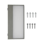 9W Lampa ścienna LED / Kierunek: Góra-Dół / Barwa:6400K / Obudowa: Szary