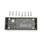 12W Lampa ścienna LED / Kierunek: Góra-Dół / Barwa:3000K / Obudowa: Szara