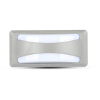 12W Lampa ścienna LED / Barwa:6400K / Obudowa: Szara