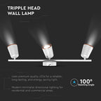 18W Lampa sufitowa / Barwa:4000K / Biały - Pierścień miedź