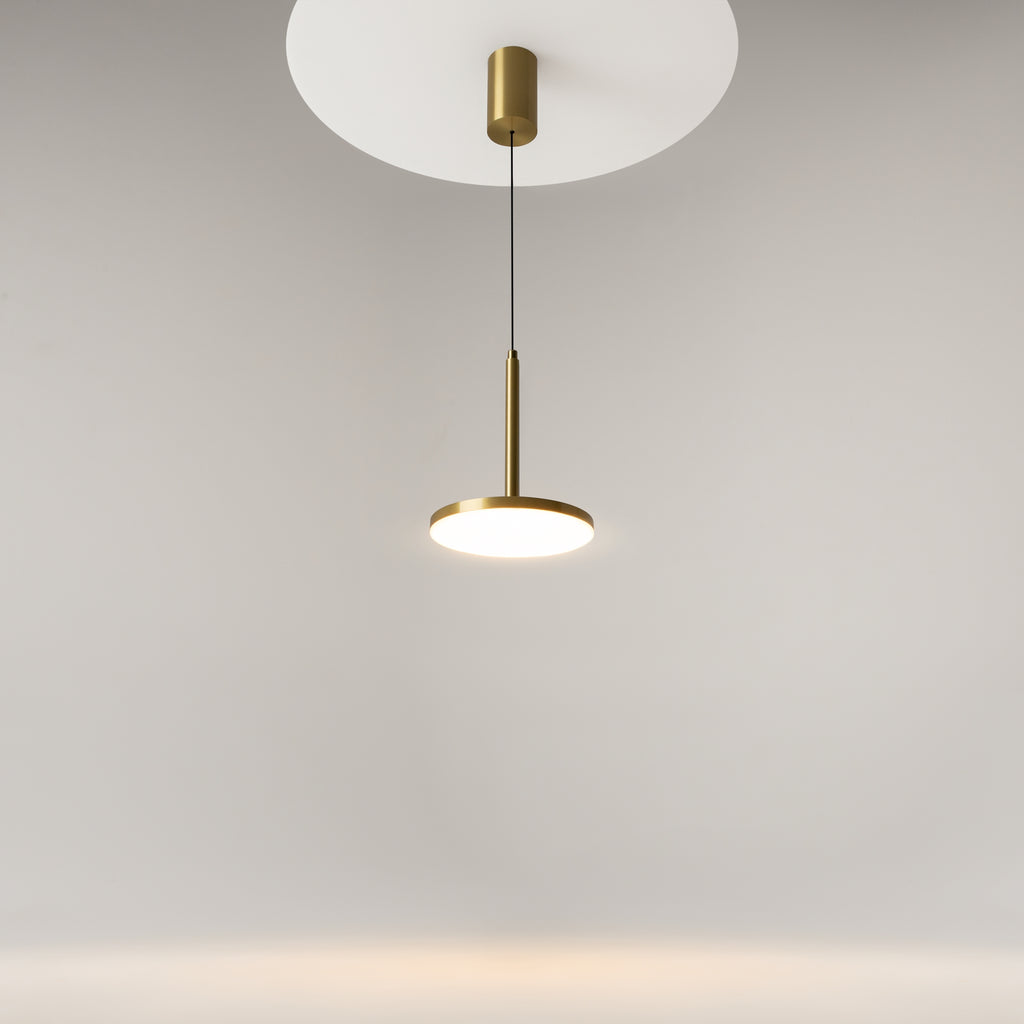 Maytoni Lampa wisząca Plato - Aluminium - Mosiądz P076PL-L12W3K-BS