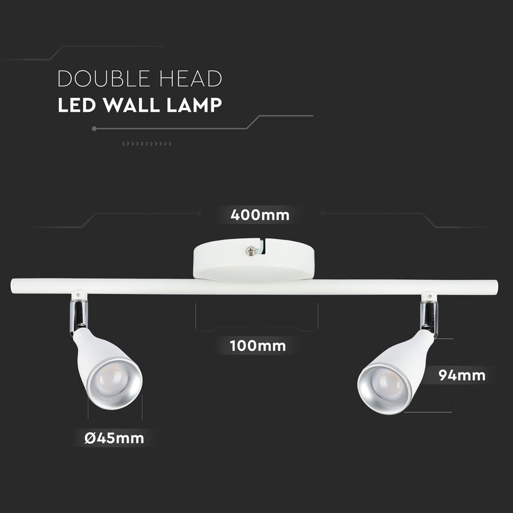 9W Lampa sufitowa / Barwa:4000K / Biały