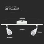 9W Lampa sufitowa / Barwa:4000K / Biały