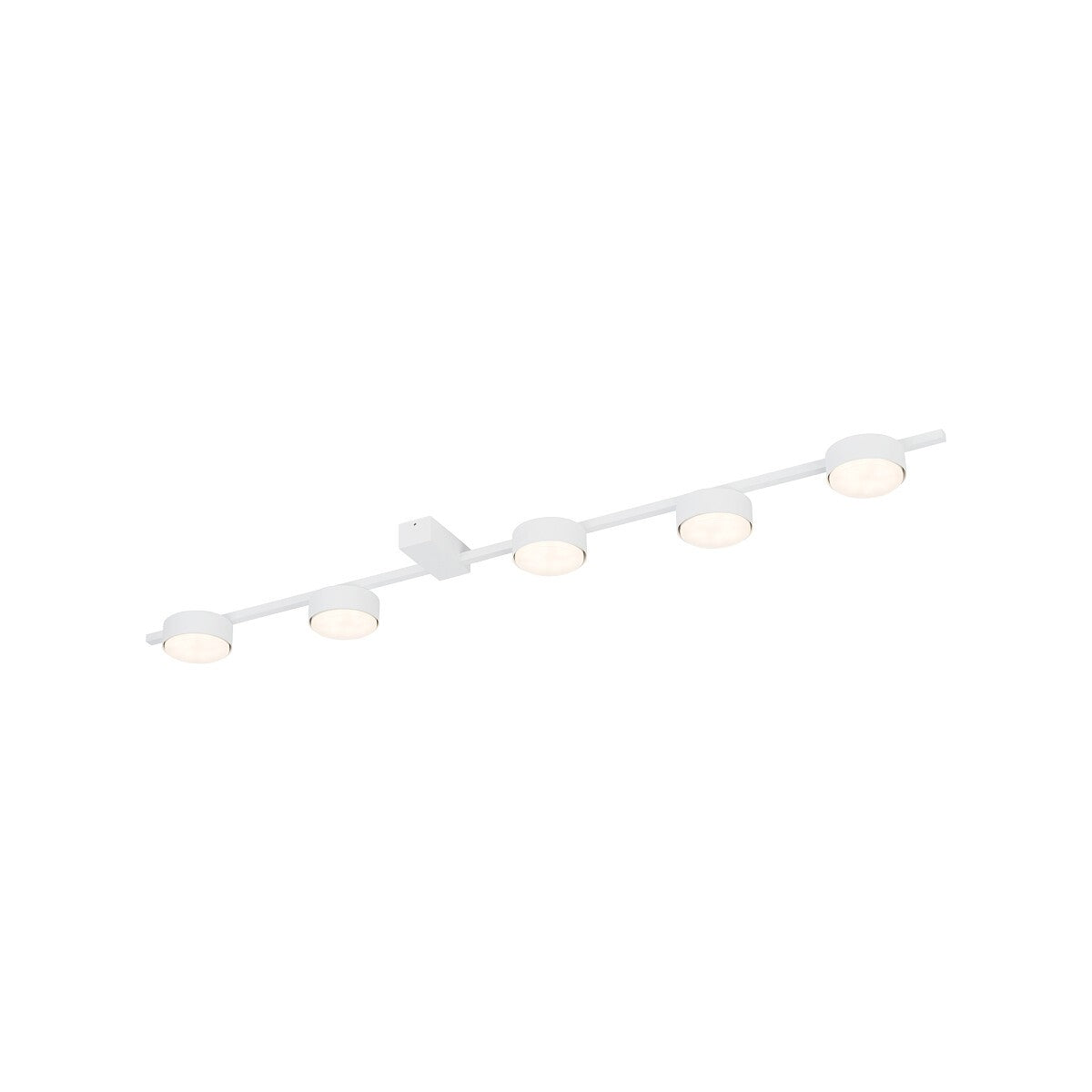 Nowodvorski Lampa przysufitowa PILLS 12W only LED 50/60Hz - Aluminium lakierowane - Biały I 8267 - lampa włączona