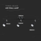 13.5W Lampa sufitowa / Barwa:4000K / Czarny