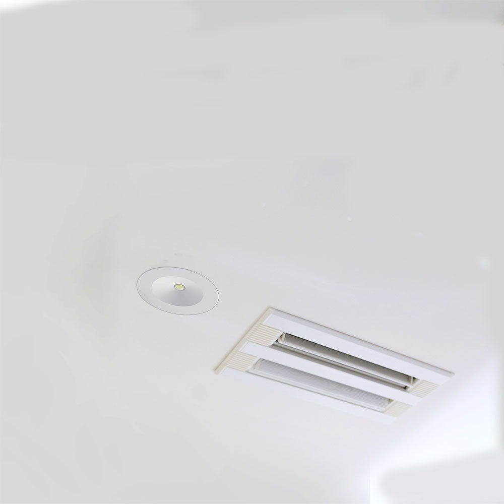 3W Oprawa awaryjna LED DOWNLIGHT / Barwa:5500K
