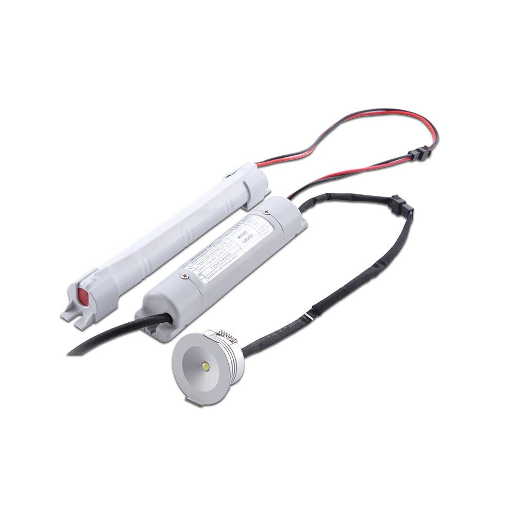3W Oprawa awaryjna LED DOWNLIGHT / Barwa:5500K