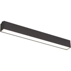 Maxlight Oprawa natynkowa Linear - Metal + akryl - Czarny C0190