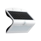 7W Lampa solarna ścienna / Trójkąt / Barwa:4000K / Obudowa: Biały + Czarny