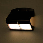 7W Lampa solarna ścienna / Trójkąt / Barwa:4000K / Obudowa: Czarny + Czarny