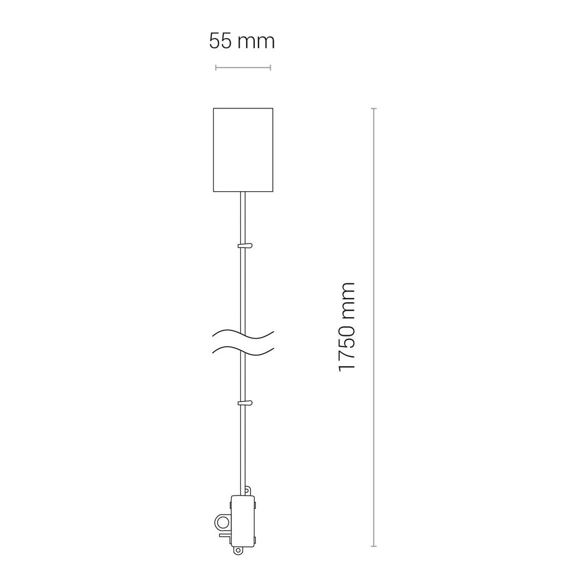 Nowodvorski Lampa sufitowa - Penel LED CL ITAKA POWER SUPPLY KIT 2A 50/60Hz - Tworzywo sztuczne - Biały 8280