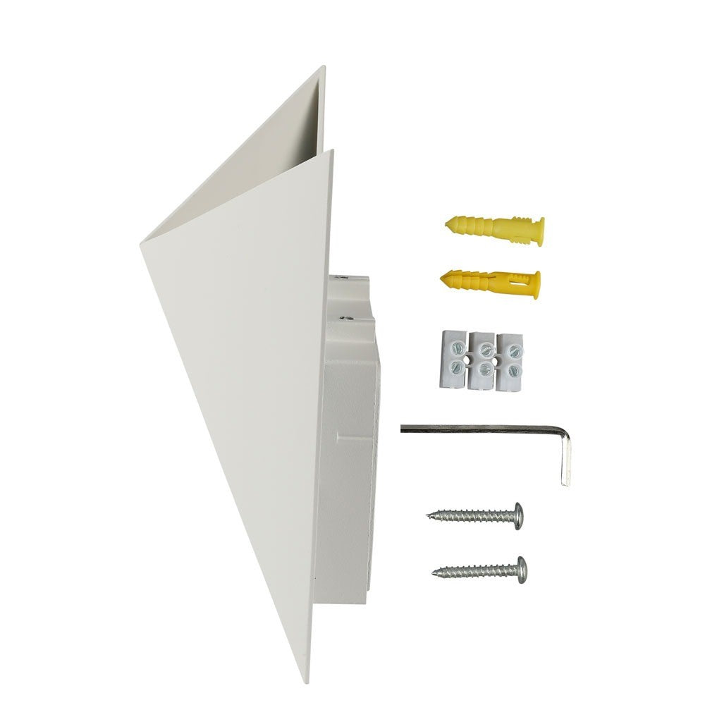 5W Lampa ścienna LED / Barwa:4000K / Obudowa: Biała