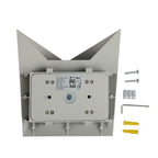 5W Lampa ścienna LED / Barwa:3000K / Obudowa: Szara