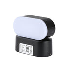 6W Lampa ścienna LED / Barwa:3000K / Obudowa: Czarna