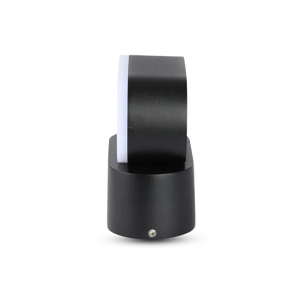 6W Lampa ścienna LED / Barwa:4000K / Obudowa: Czarna