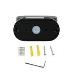 6W Lampa ścienna LED / Barwa:4000K / Obudowa: Czarna