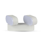 12W Lampa ścienna LED / Barwa:3000K / Obudowa: Biała