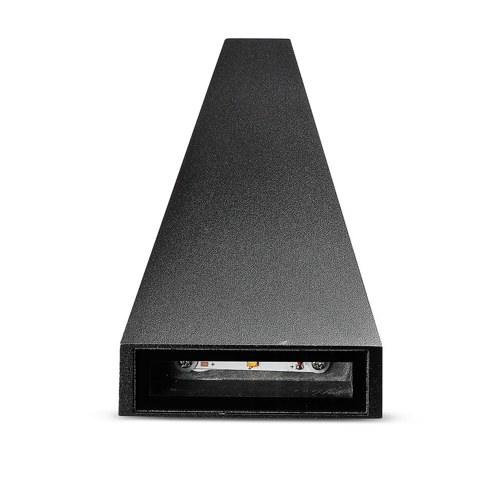 6W Lampa ścienna LED / Barwa:3000K / Obudowa: Czarna