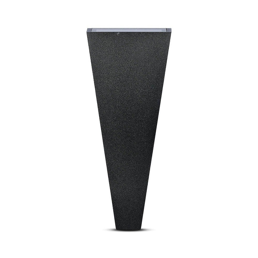 6W Lampa ścienna LED / Barwa:4000K / Obudowa: Czarna