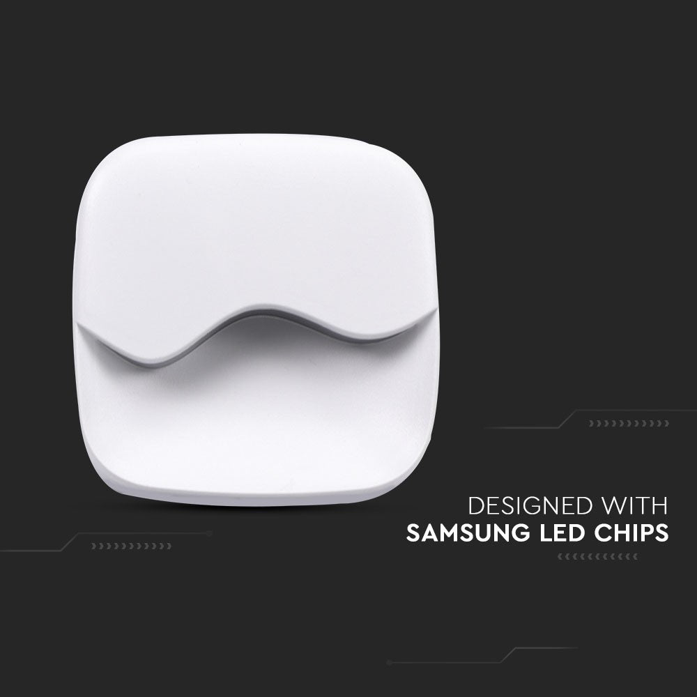 Mini lampka LED / Chip SAMSUNG / Barwa:3000K / Kwadrat